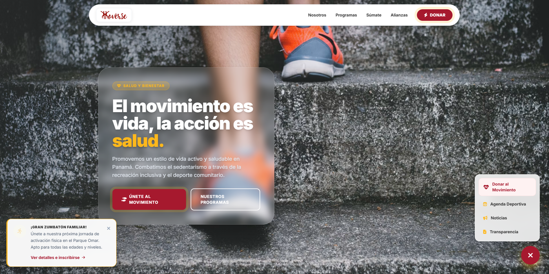 Propuesta para Fundación Moverse
