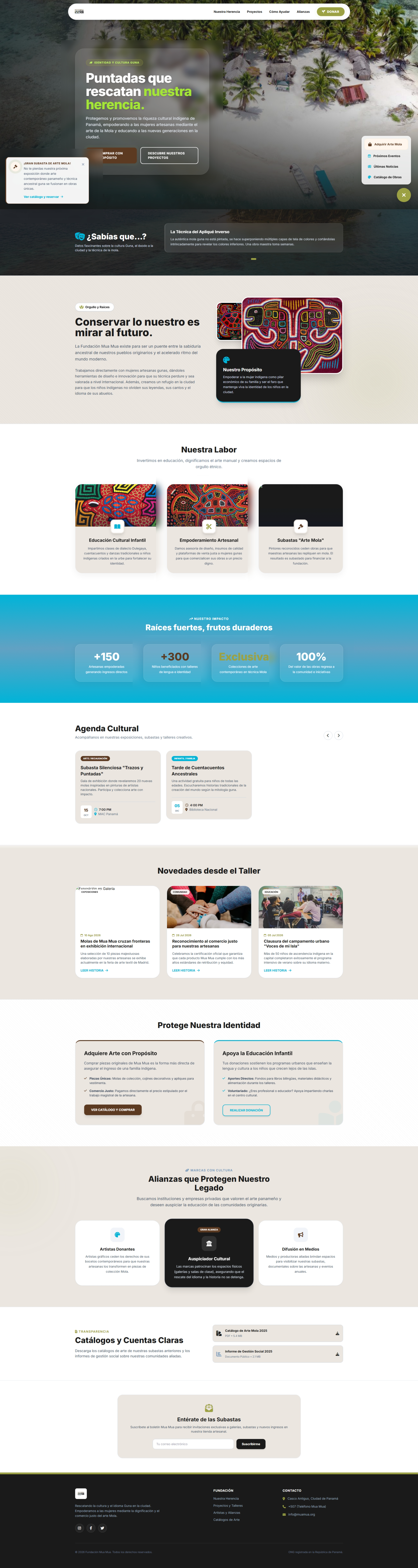Propuesta para Fundación Mua Mua